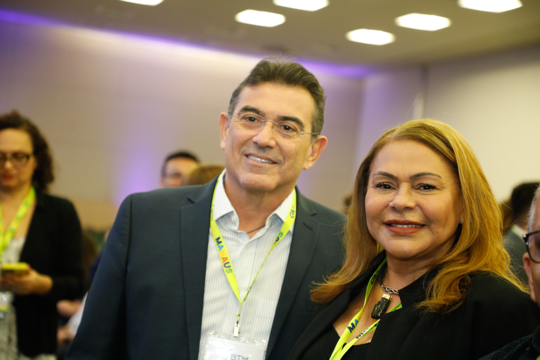 Alexandre Pereira, secretário de turismo de Fortaleza, e Oreni Braga, da Manauscult Alexandre Pereira, secretário de turismo de Fortaleza, e Oreni Braga, da Manauscult