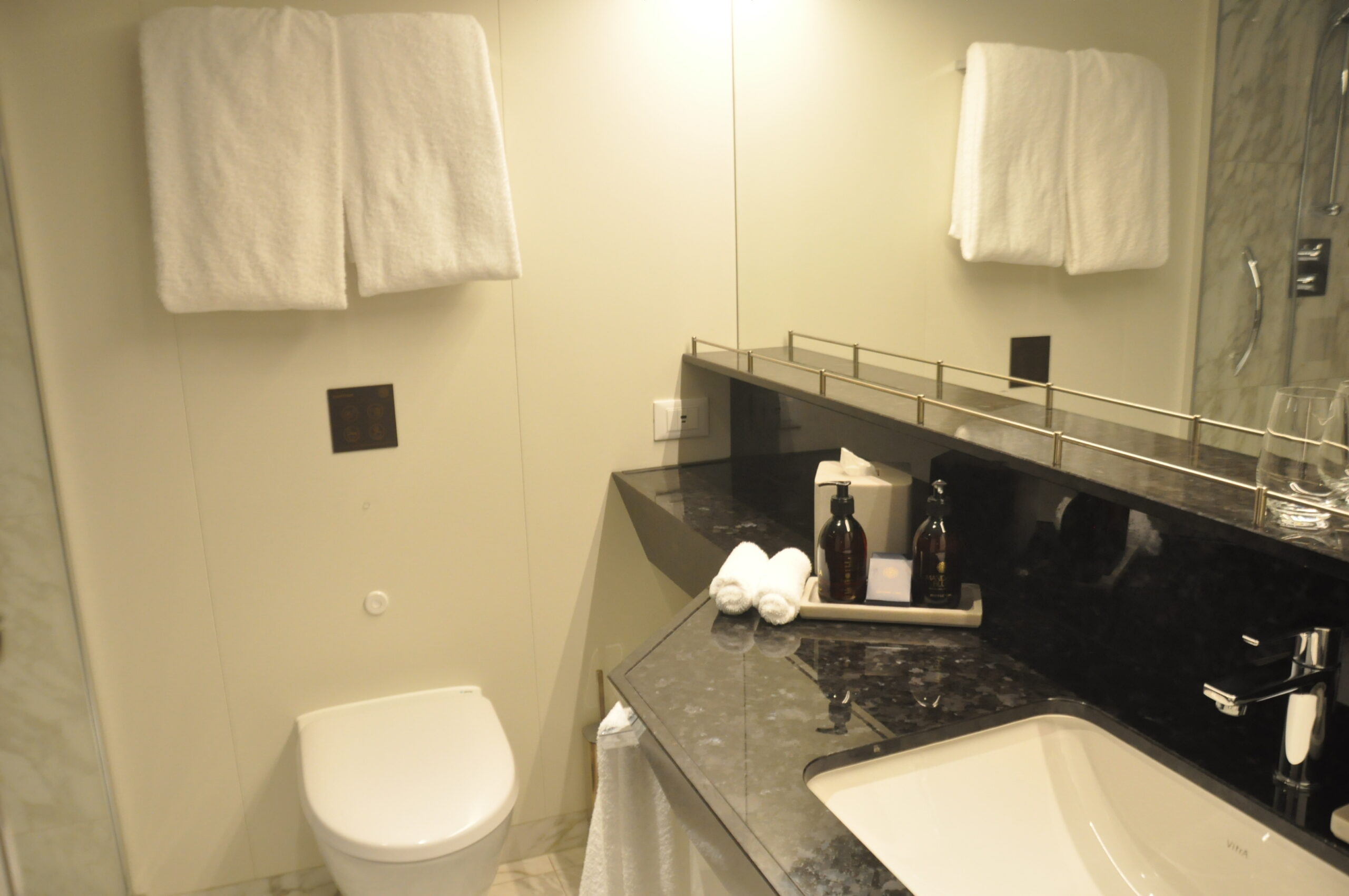 Banheiro da Ocean Suite Banheiro da Ocean Suite