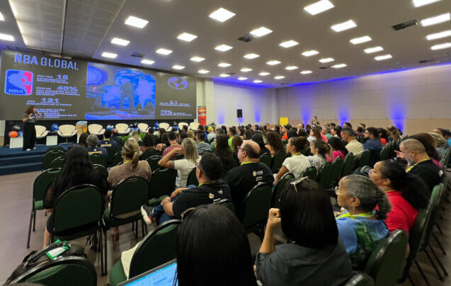 Orlando Magic e SeaWorld Parks capacitam agentes do Nordeste em Fortaleza Diversos agentes de viagens participaram da capitação que o ocorreu durante o BTM em Fortaleza (Divulgação)