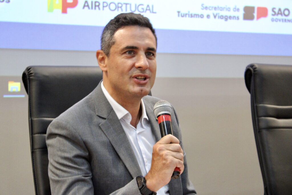 Setur-SP e TAP fecham parceria para alavancar fluxo e promoção do Turismo de São Paulo 3 Carlos Antunes diretor da TAP para Americas Setur-SP e TAP fecham parceria para alavancar fluxo e promoção do Turismo de São Paulo