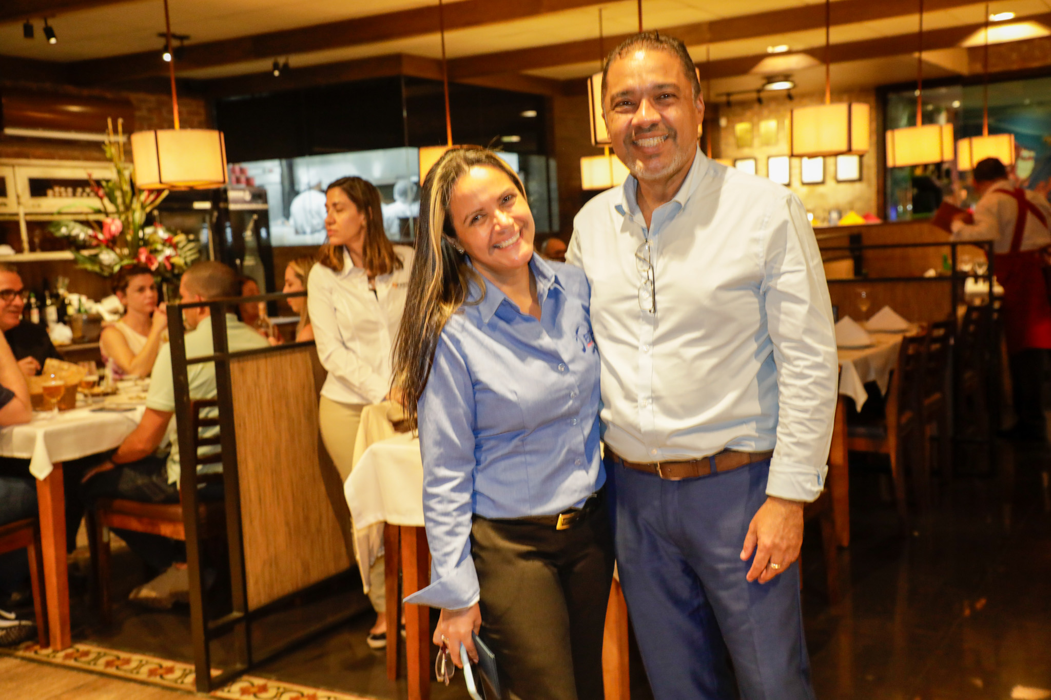 Claudio Jr., Paula Floriano, do BTM Claudio Jr., Paula Floriano, do BTM