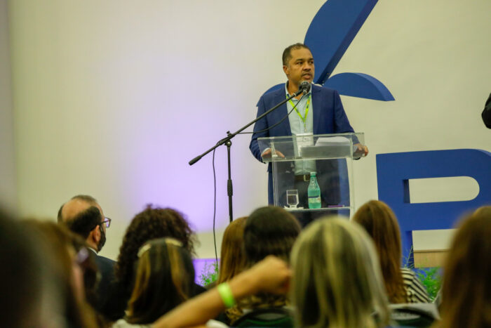 BTM 2023 tem início em Fortaleza com expectativa de receber até 5 mil profissionais 3 Claudio Jr., durante solenidade de abertura da BTM