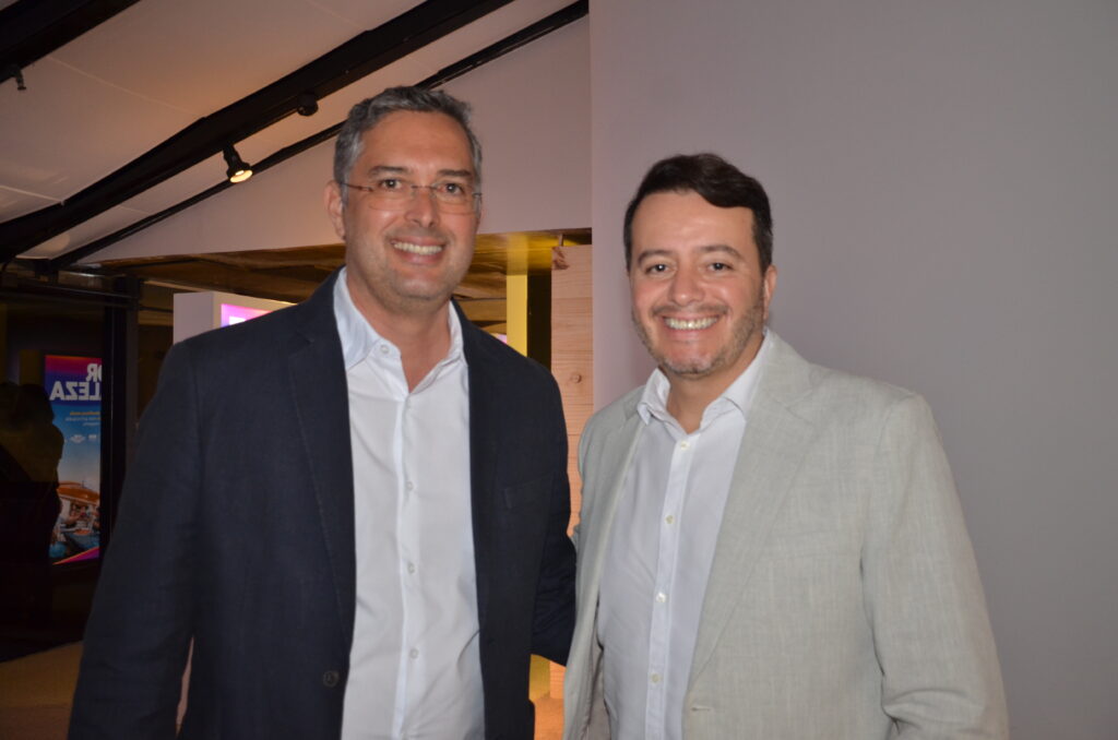 Murilo Pascoal, CEO do Beach Park e Marcelo Flores