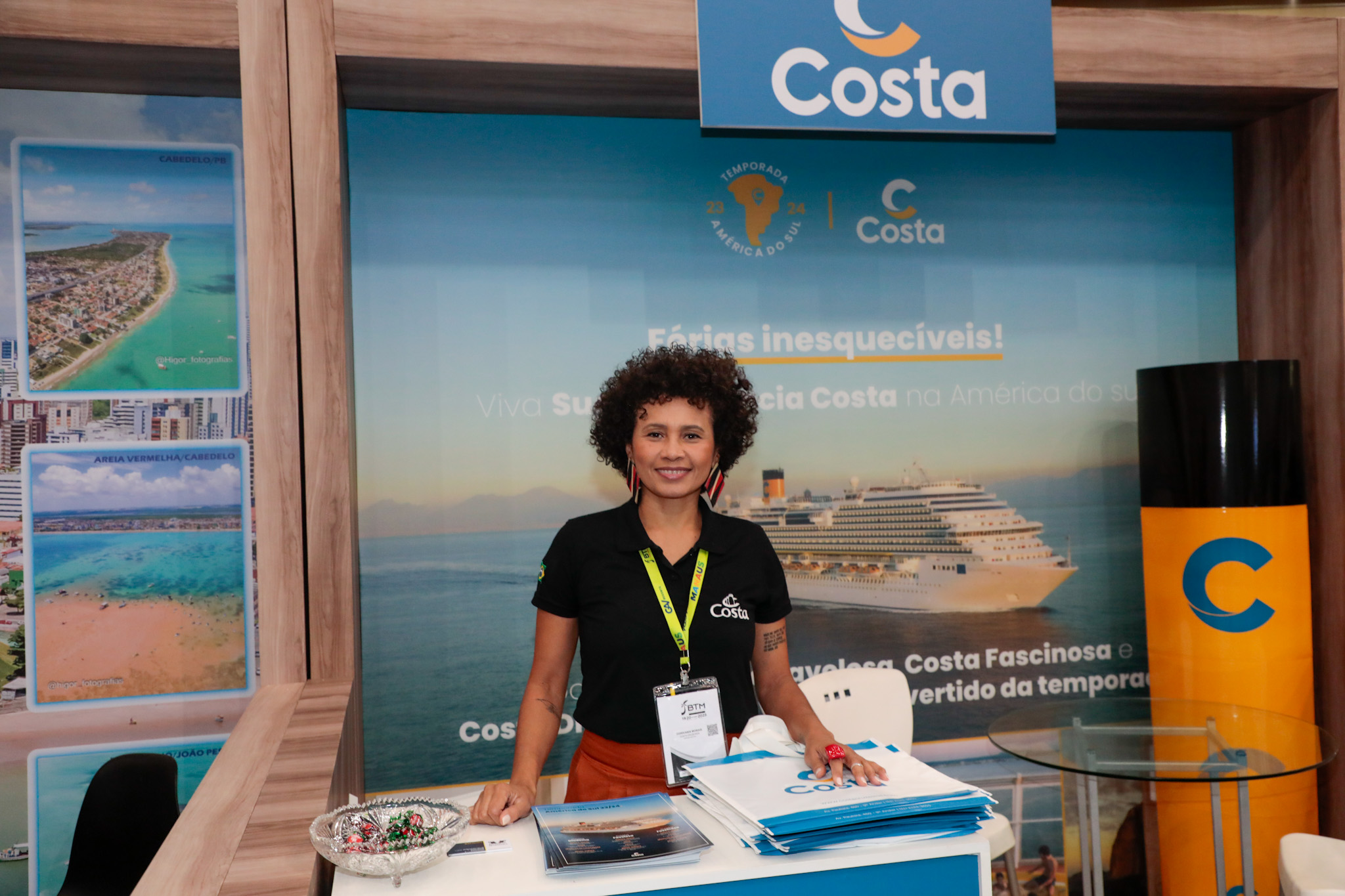 Dorivania Morais, da Costa Cruzeiros Dorivania Morais, da Costa Cruzeiros