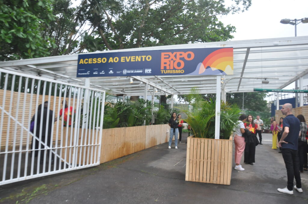 Entrada da Expo Rio Turismo