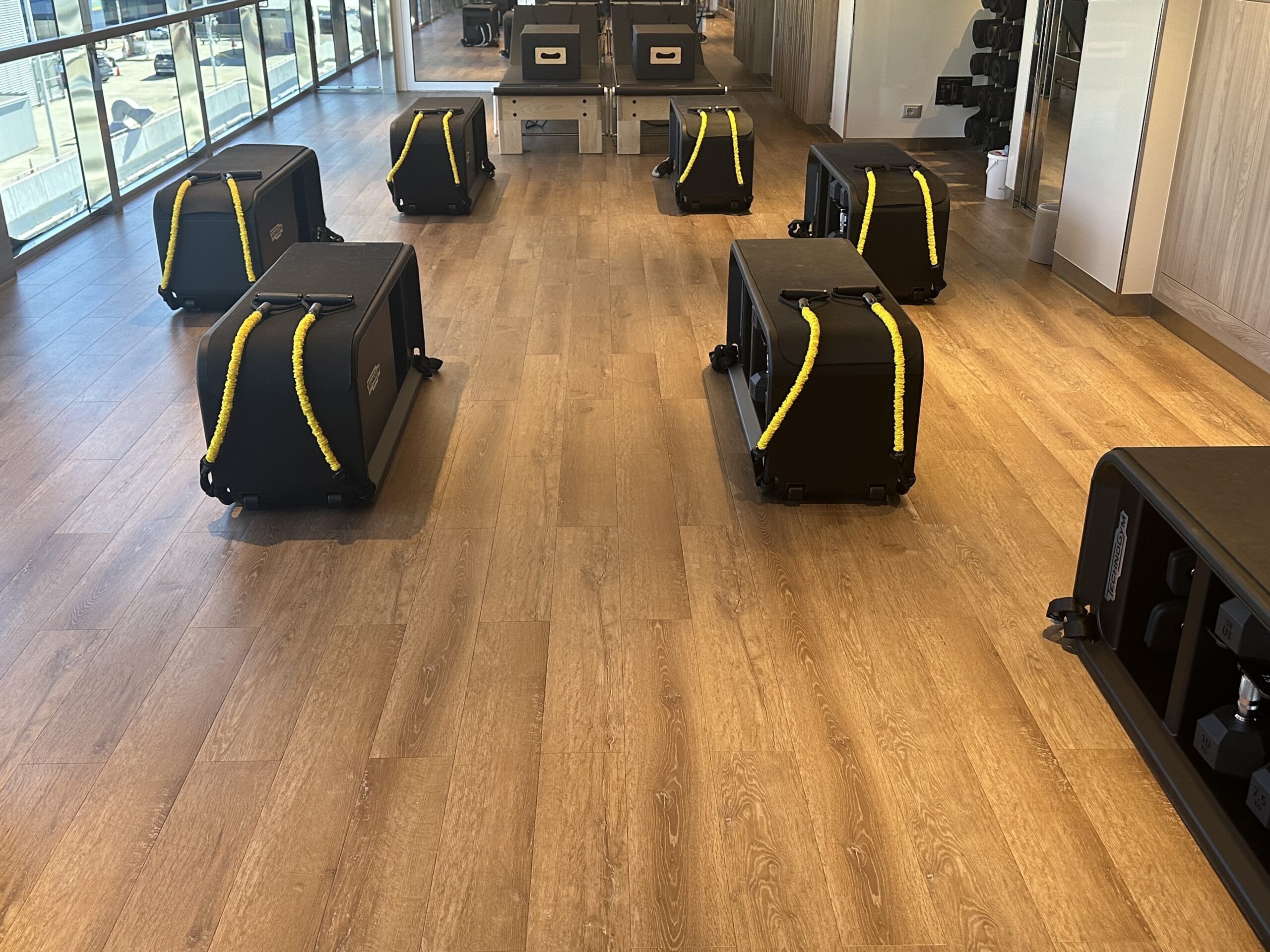Equipamentos para aulas coletivas na academia do Explora I Equipamentos para aulas coletivas na academia do Explora I