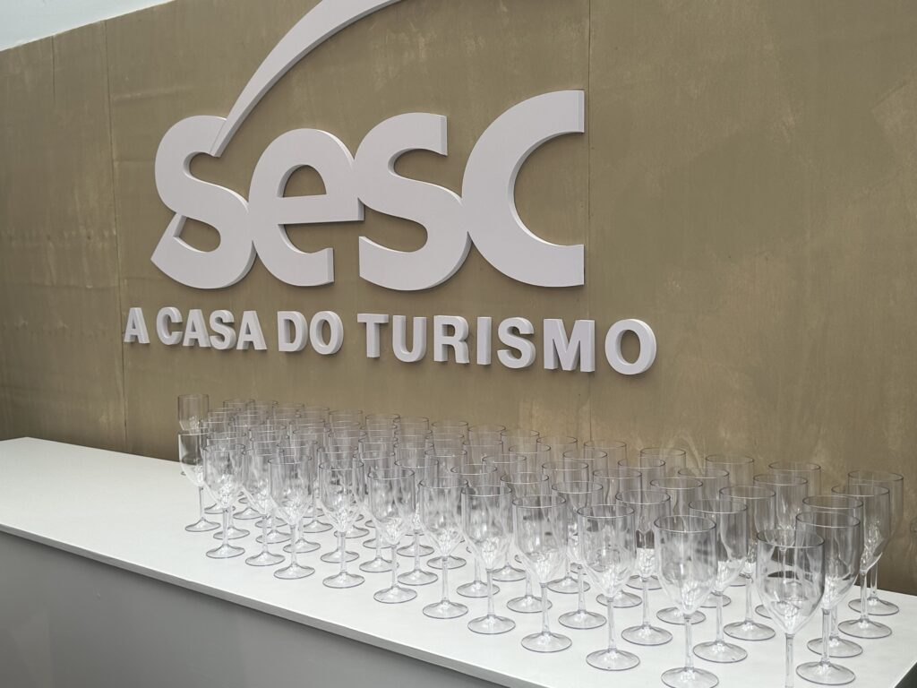 Espaço do Sesc na Expo Rio Turismo