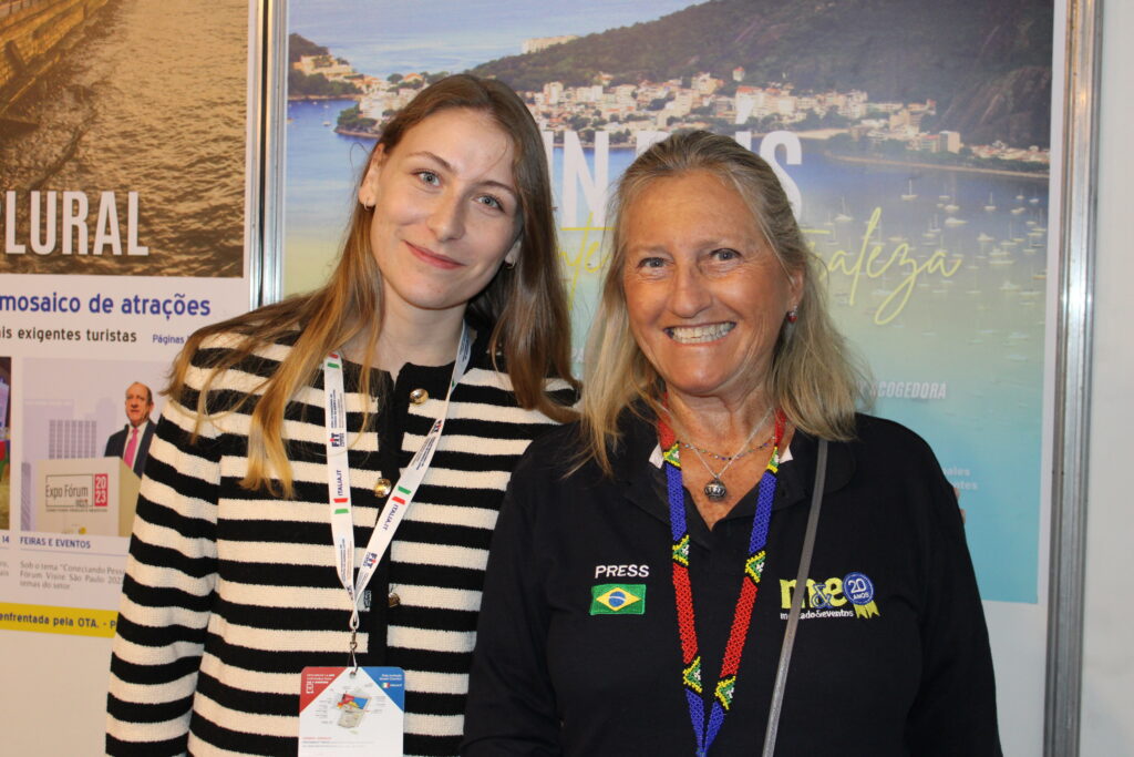 Felicia Stein, da ITB , e Rosa Masgrau, do M&E