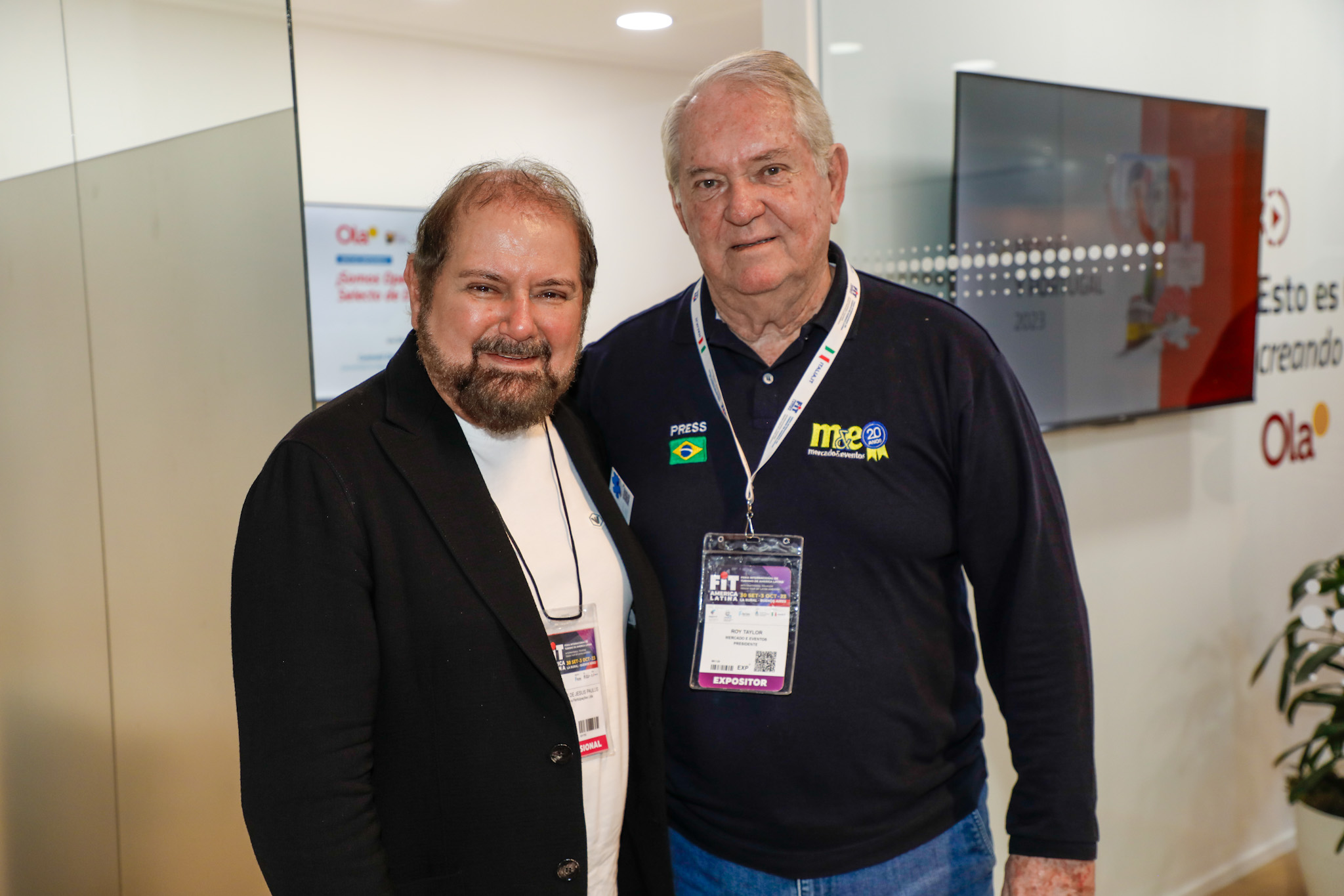 Guilherme Paulus, e Roy Taylor Guilherme Paulus, e Roy Taylor