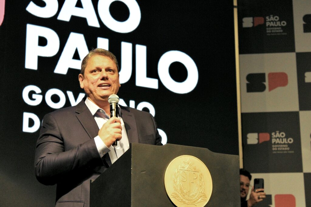Tarcisio de Freitas, governador de São Paulo