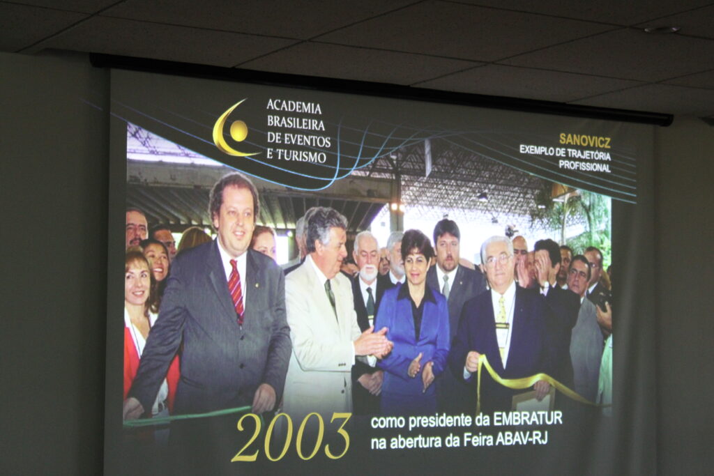 IMG 8200 SPCVB e Academia Brasileira de Eventos e Turismo lançam o "Memorial Eduardo Sanovicz"; fotos