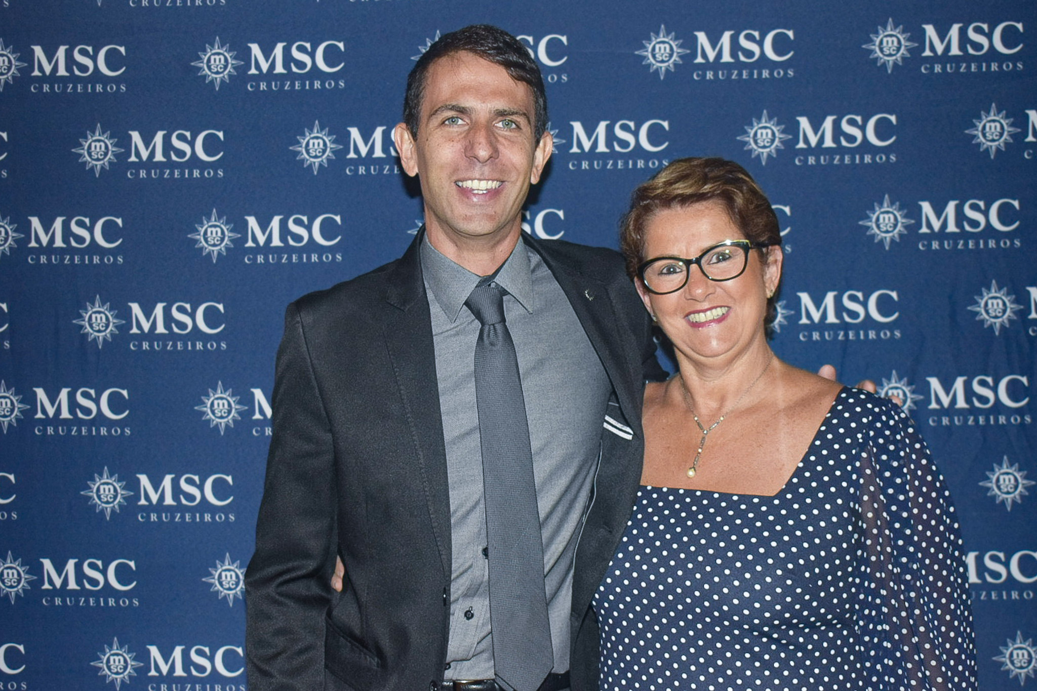 Ivan Mauro, da MSC e Inês bellini, Mendes Tur Ivan Mauro, da MSC e Inês bellini, Mendes Tur
