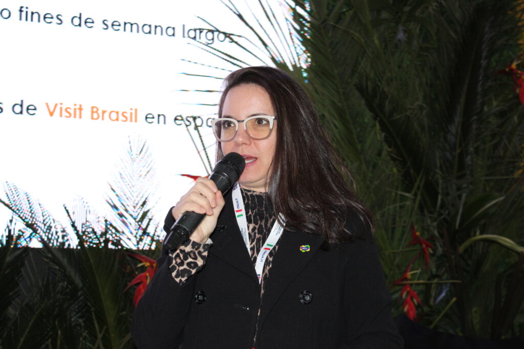 Jaqueline Gil, diretora de Marketing Internacional, Negócios e Sustentabilidade da Embratur
