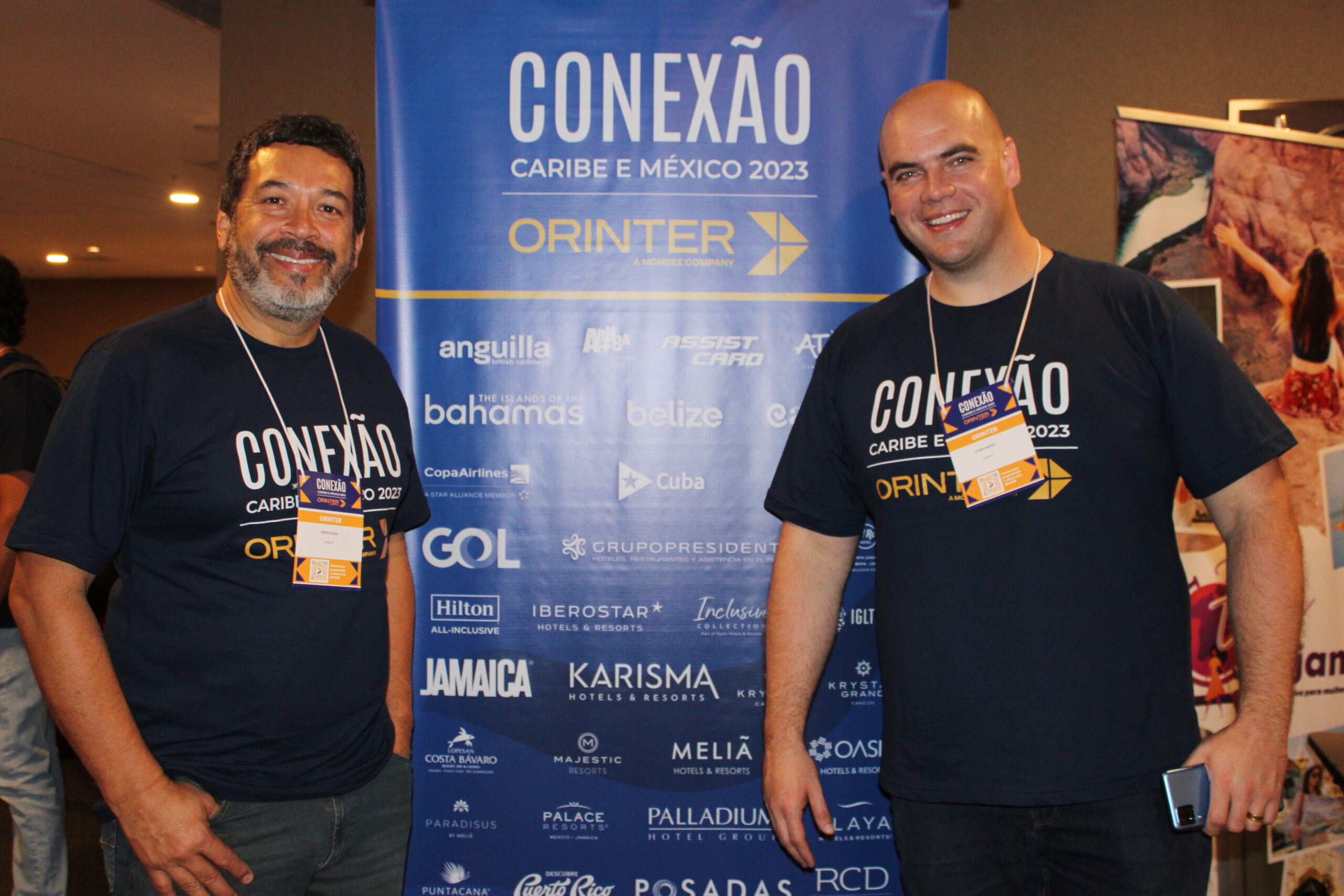 Jorge Souza e Vitor Santos, da Orinter