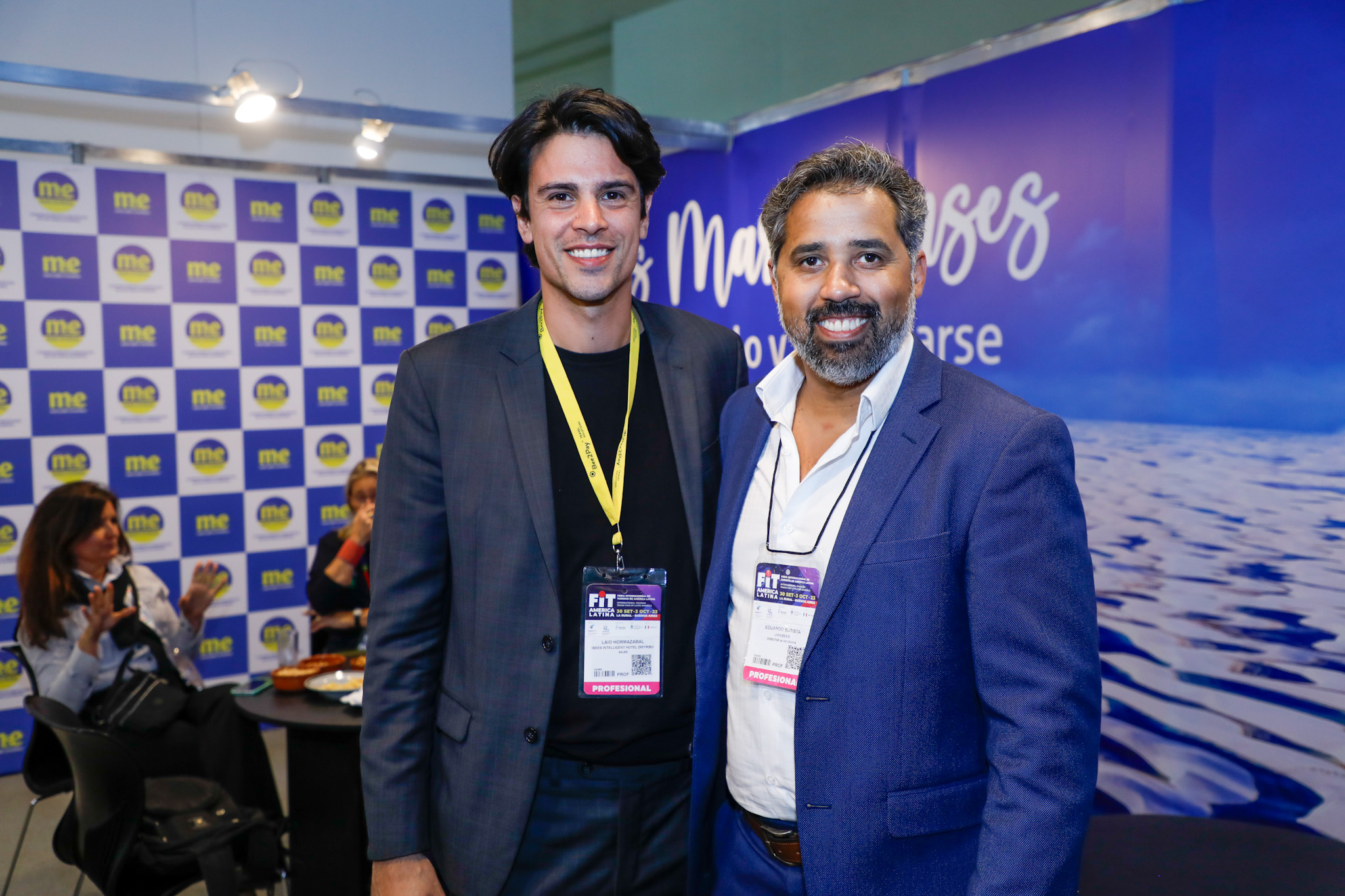 Laio Hormazabal, e Eduardo Batista, da Umnibees Laio Hormazabal, e Eduardo Batista, da Umnibees