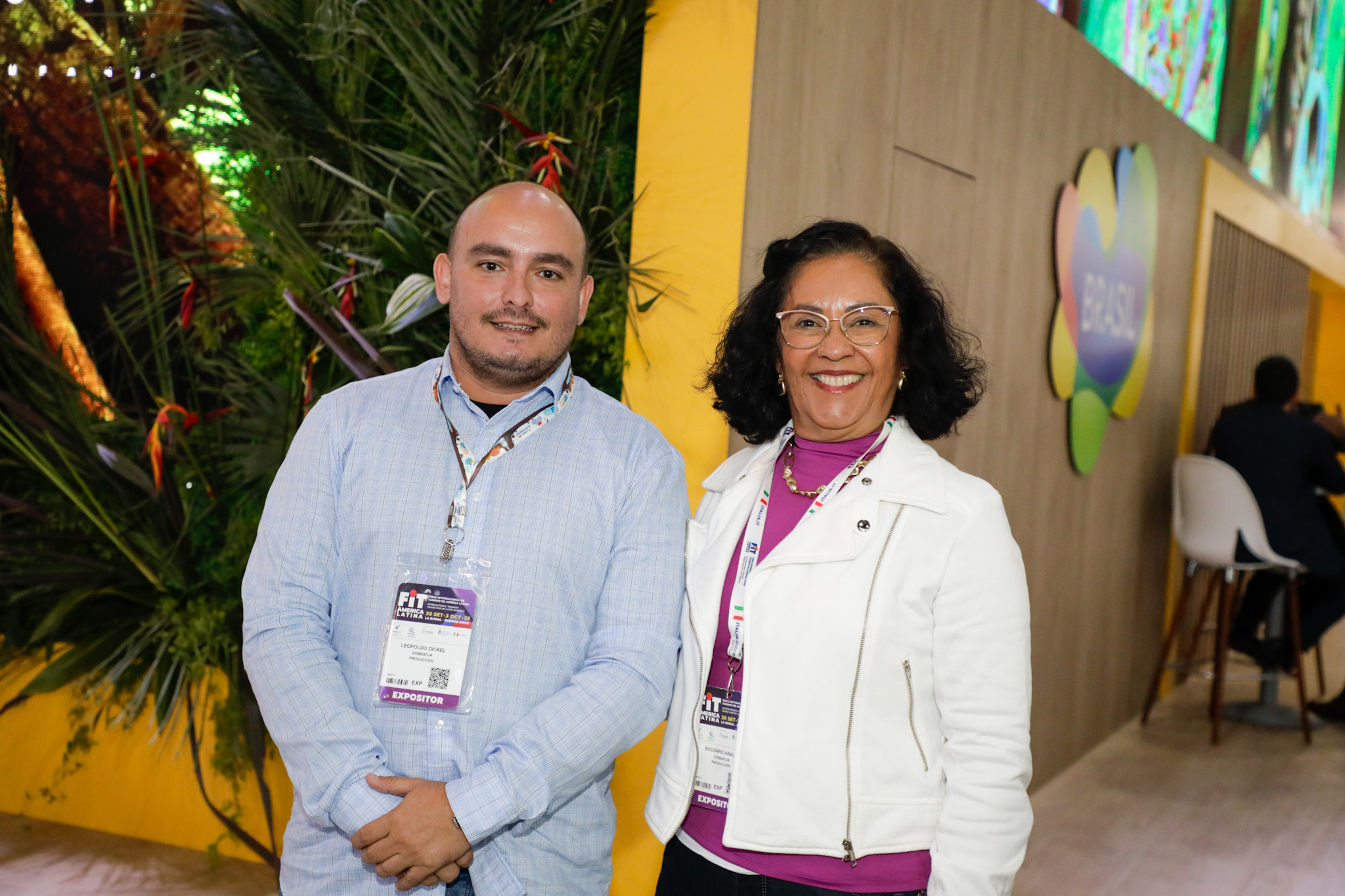 Leopoldo Dickel, Setur-MA, e Socorro Araújo, secretaria de turismo do Maranhão Leopoldo Dickel, Setur-MA, e Socorro Araújo, secretaria de turismo do Maranhão
