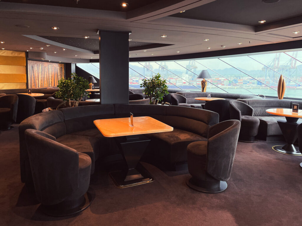 Lounge do MSC Yacht Club