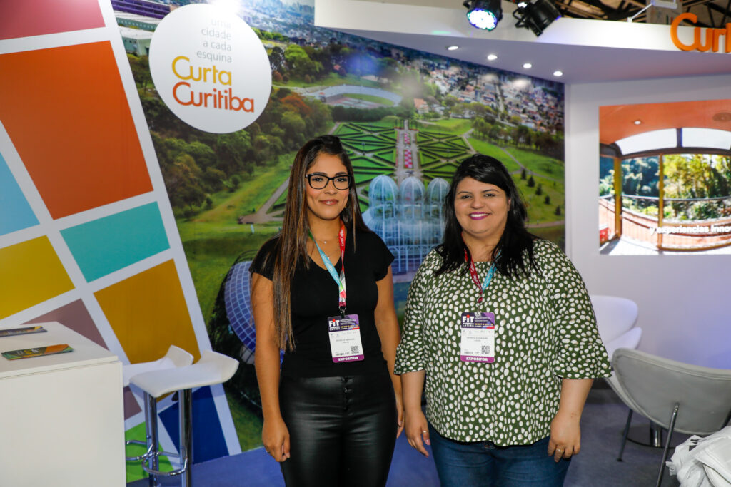Michelle de Souza, e Patrícia Kowaleski, Instituto Municipal de Turismo de Curitiba