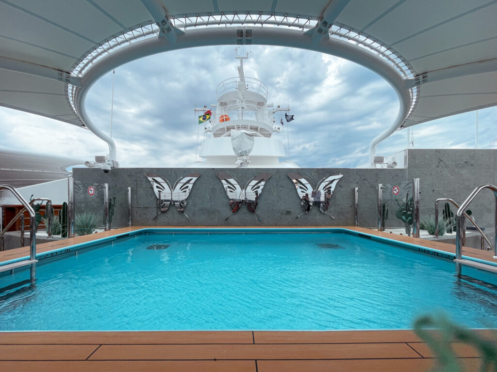 Piscina do Yacht Club