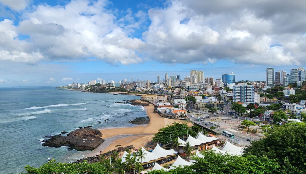 Praia do Rio Vermelho.