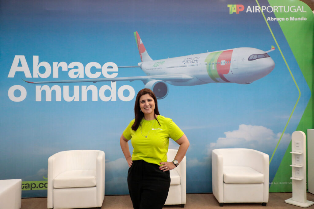 Renata Di Bernardo, gerente de Vendas da TAP no Brasil