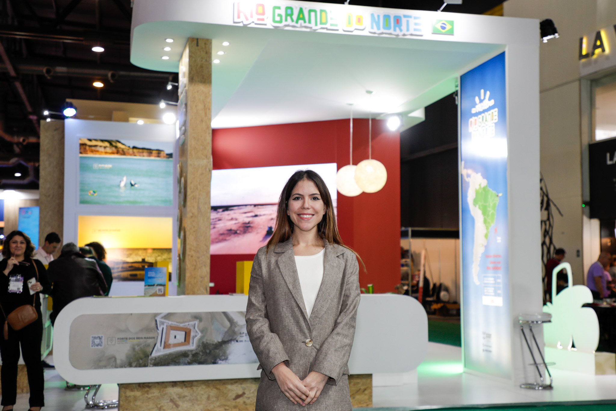 Roberta Araújo, presidente da Emprotur Roberta Araújo, presidente da Emprotur
