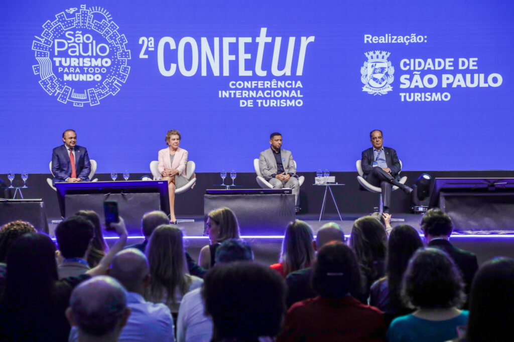 Roberto de Lucena, Marta Suplicy, Rodolfo Marinho, e Carlos Sobral, MTur