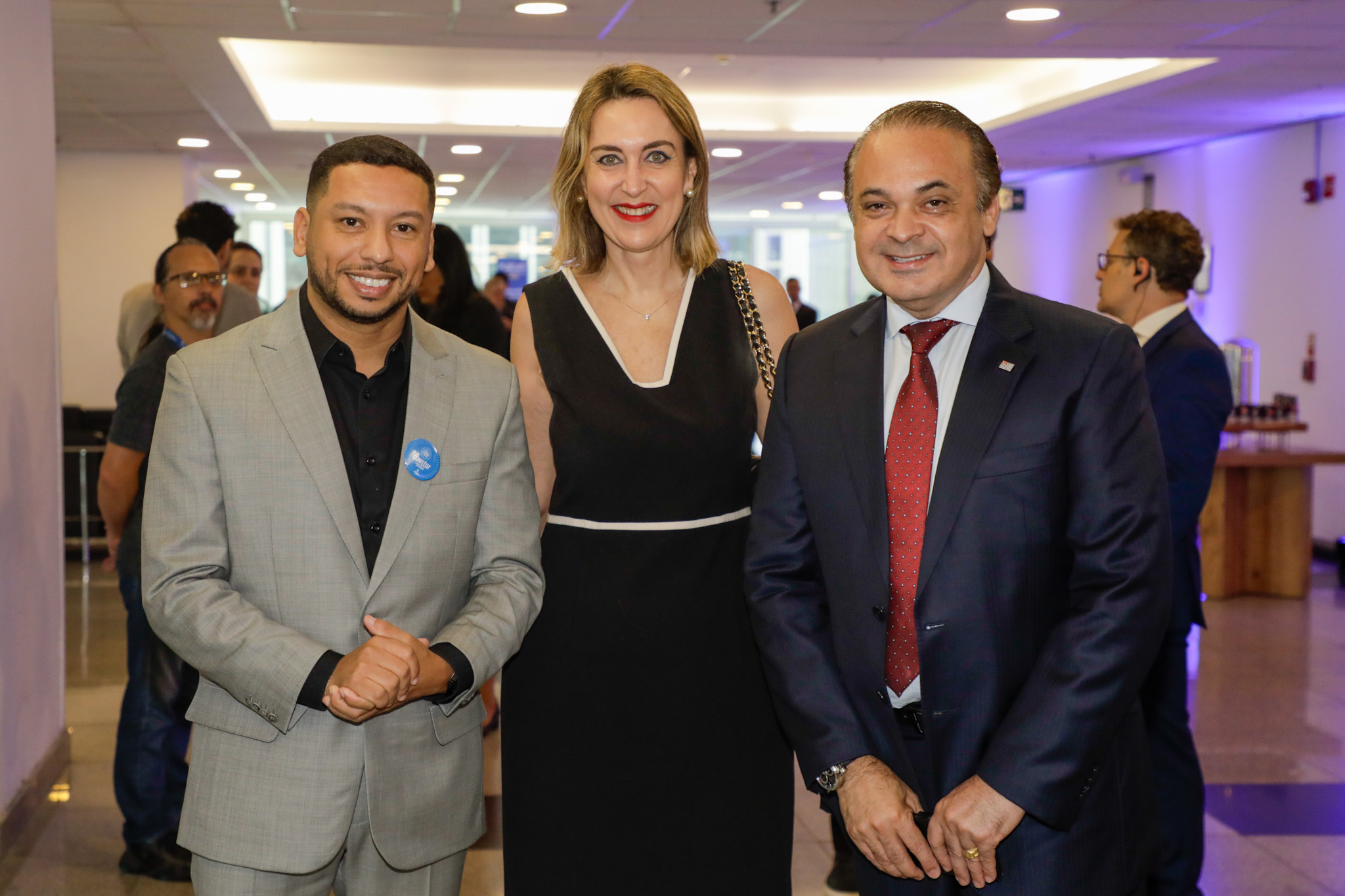 Rodolfo Marinho, Luciane Leite e Roberto de Lucena Rodolfo Marinho, Luciane Leite e Roberto de Lucena