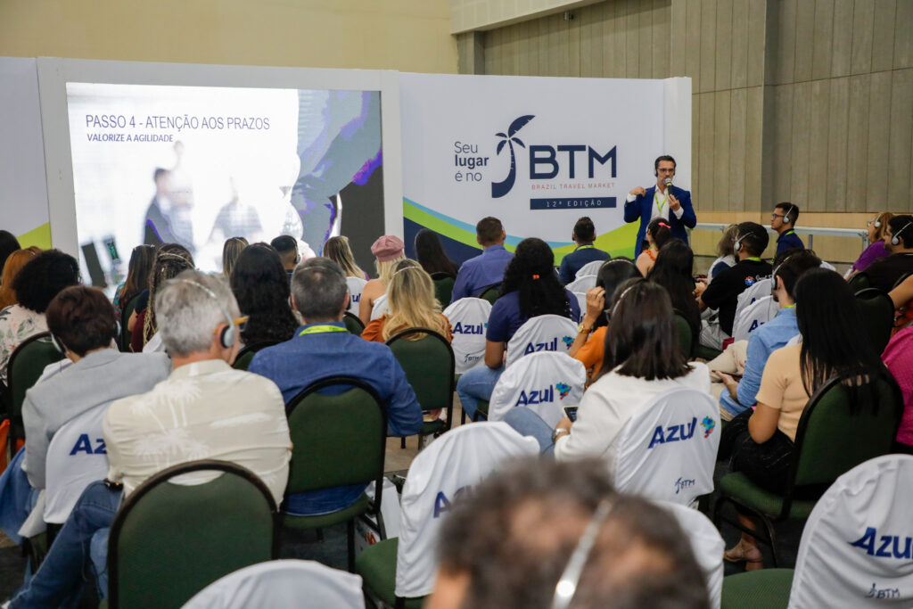 Sala de capacitação no BTM