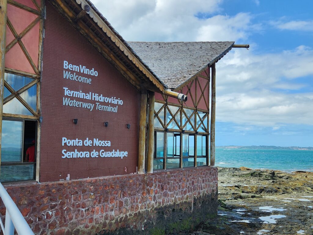 Terminal Hidroviário da ponta norte da Ilha dos Frades