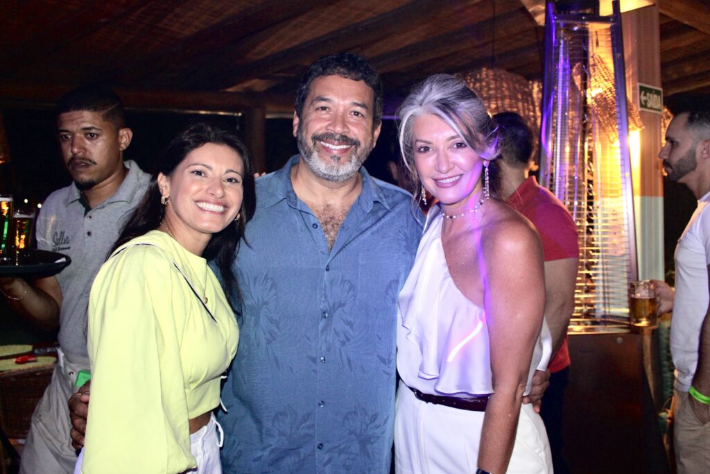 Thais Siqueira, Jorge Souza e Catia Frias, da Orinter