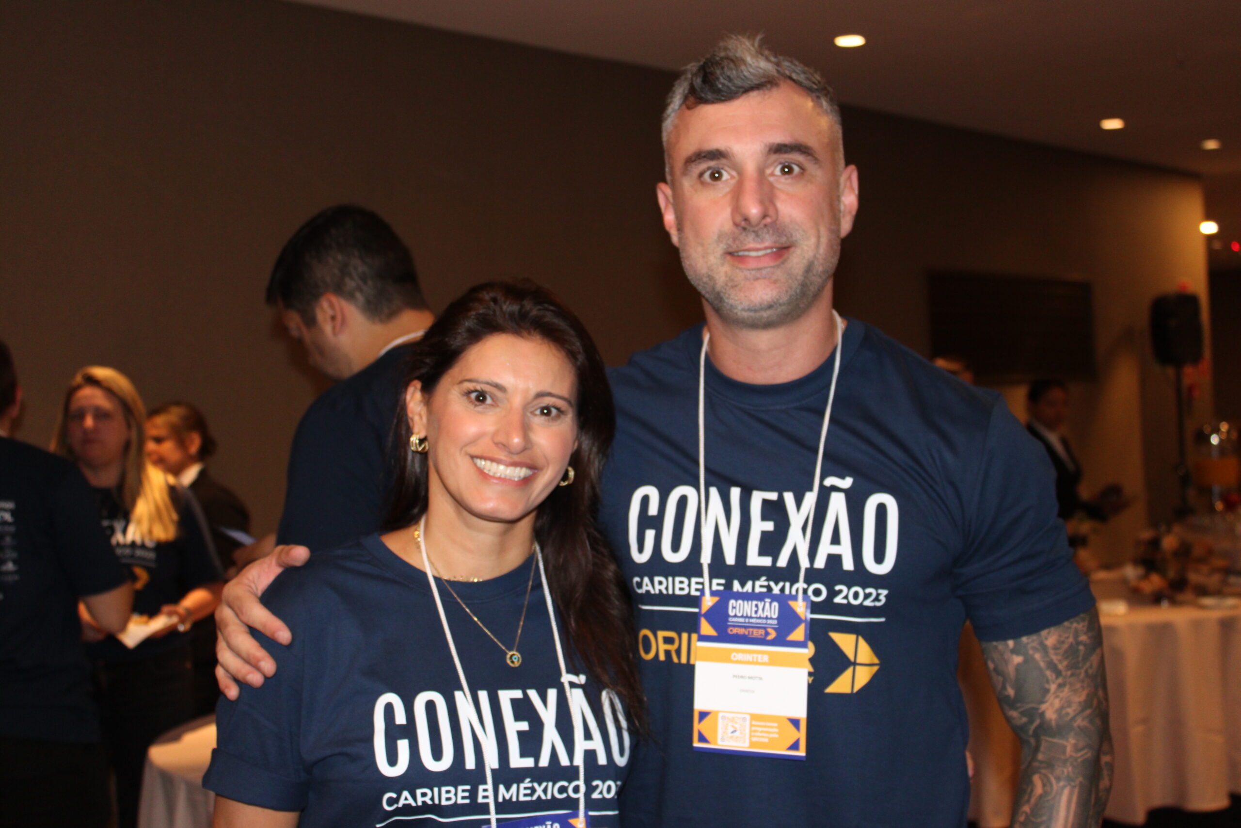 Thais Siqueira e Pedro Motta, da Orinter Thais Siqueira e Pedro Motta, da Orinter