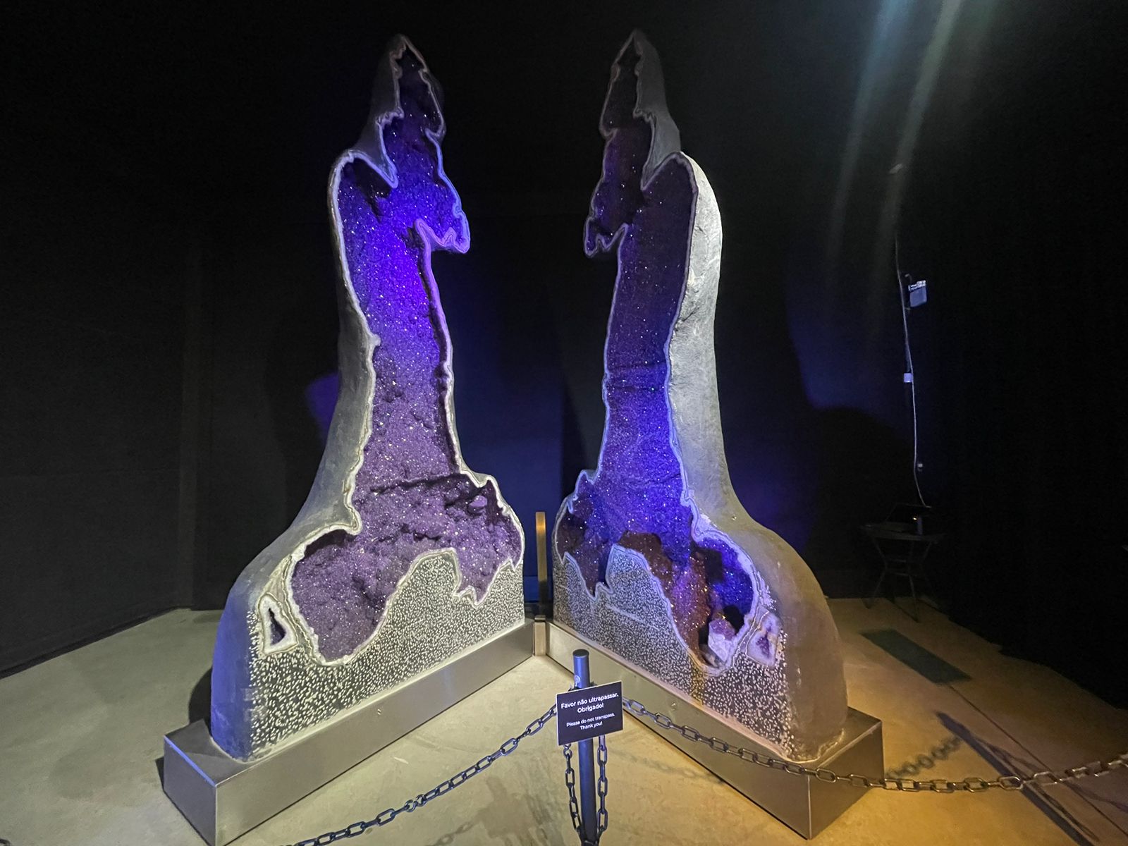 A Ametista de 7 toneladas é a atração principal do Geo Museu A Ametista de 7 toneladas é a atração principal do Geo Museu