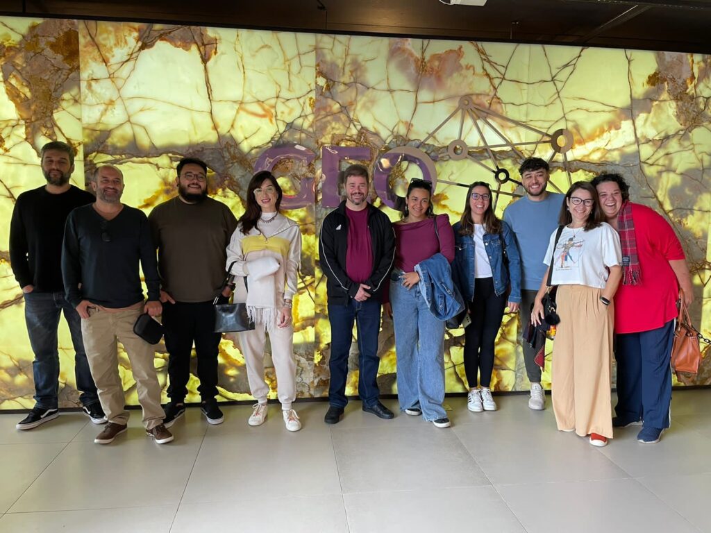 Jornalistas visitaram o Geo Museu