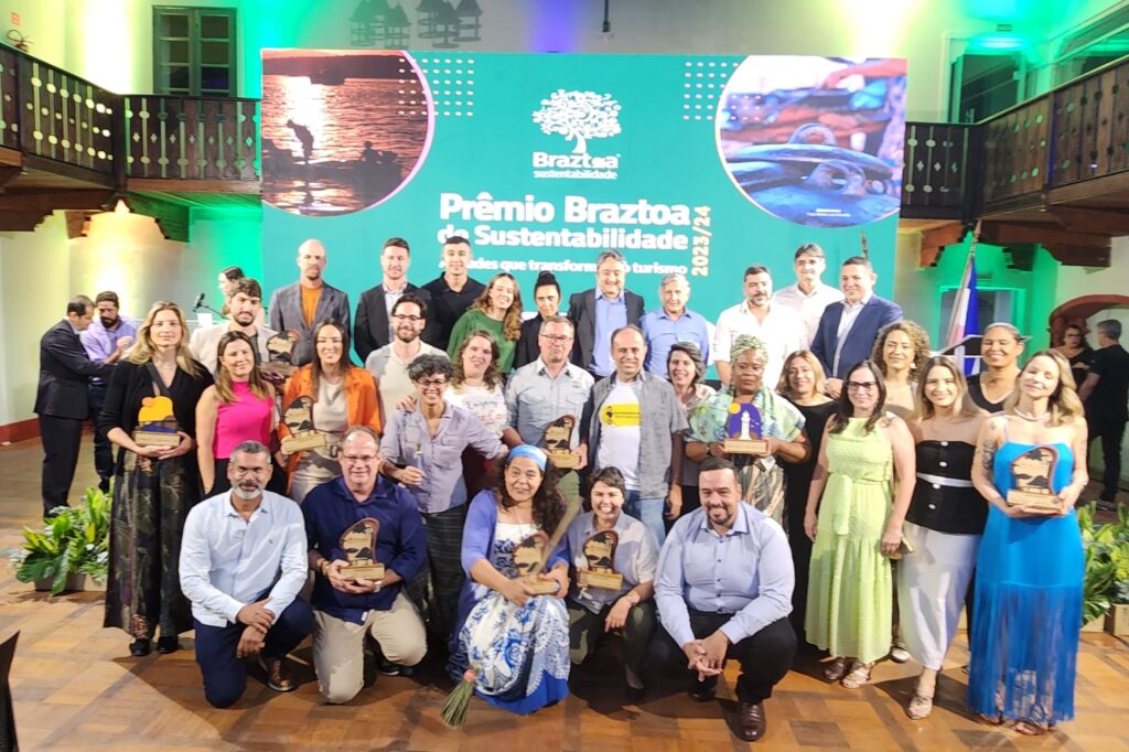Ganhadores do Prêmio Braztoa Sustentabilidade 2023