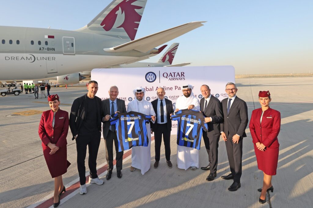 Qatar Airways torna-se parceira global do Inter de Milão 1 512610 AC6I7956 1 1 e0df28 original 1700034756 scaled e1700522220971 Qatar Airways torna-se parceira global do Inter de Milão