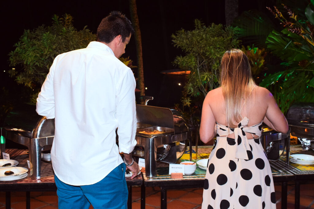 A festa de premiação contou com um jantar dedicado aos vencedores