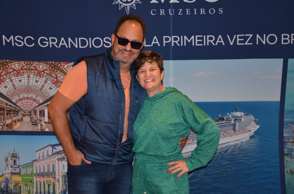 Alexandre e Andrea Peres, da Adviser Turismo