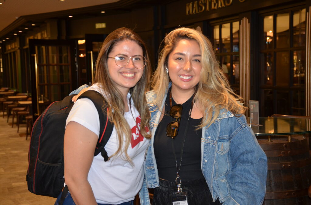 Aline Velozo e Mariane Freitas, da Jet Lag Viagens