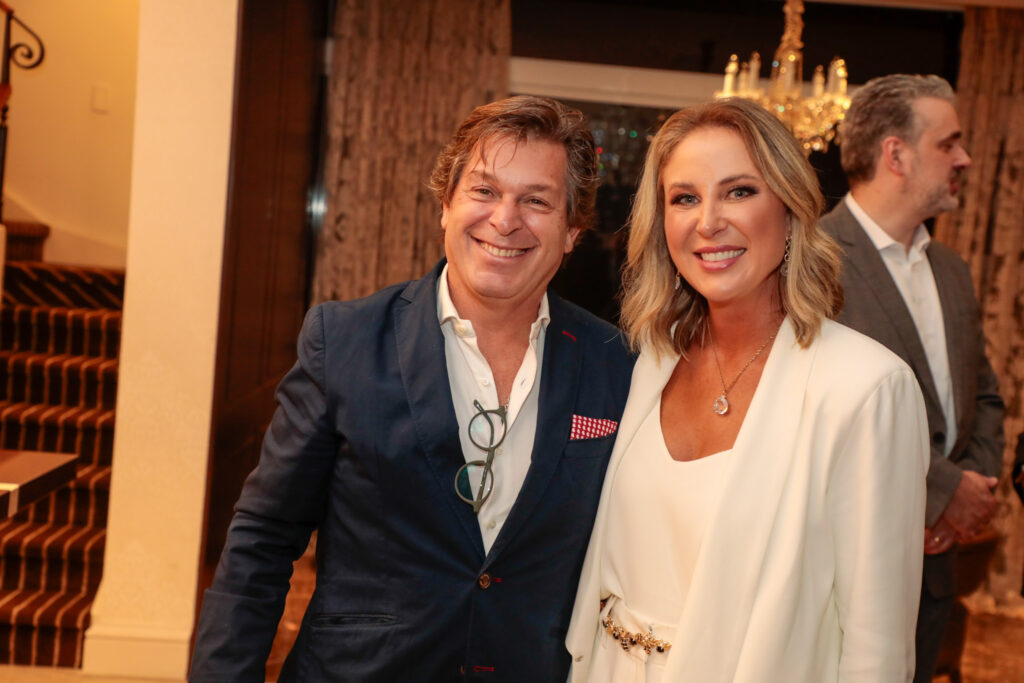 Bernardo Cardoso, do Turismo de Portugal, e Gabriela Schwan, da Swan Hotéis