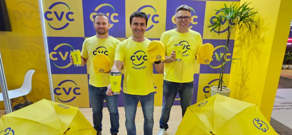 CVC recebe agentes no Festuris 2023 com estande próprio e série de eventos CVC recebe agentes no Festuris 2023 com estande próprio e série de eventos