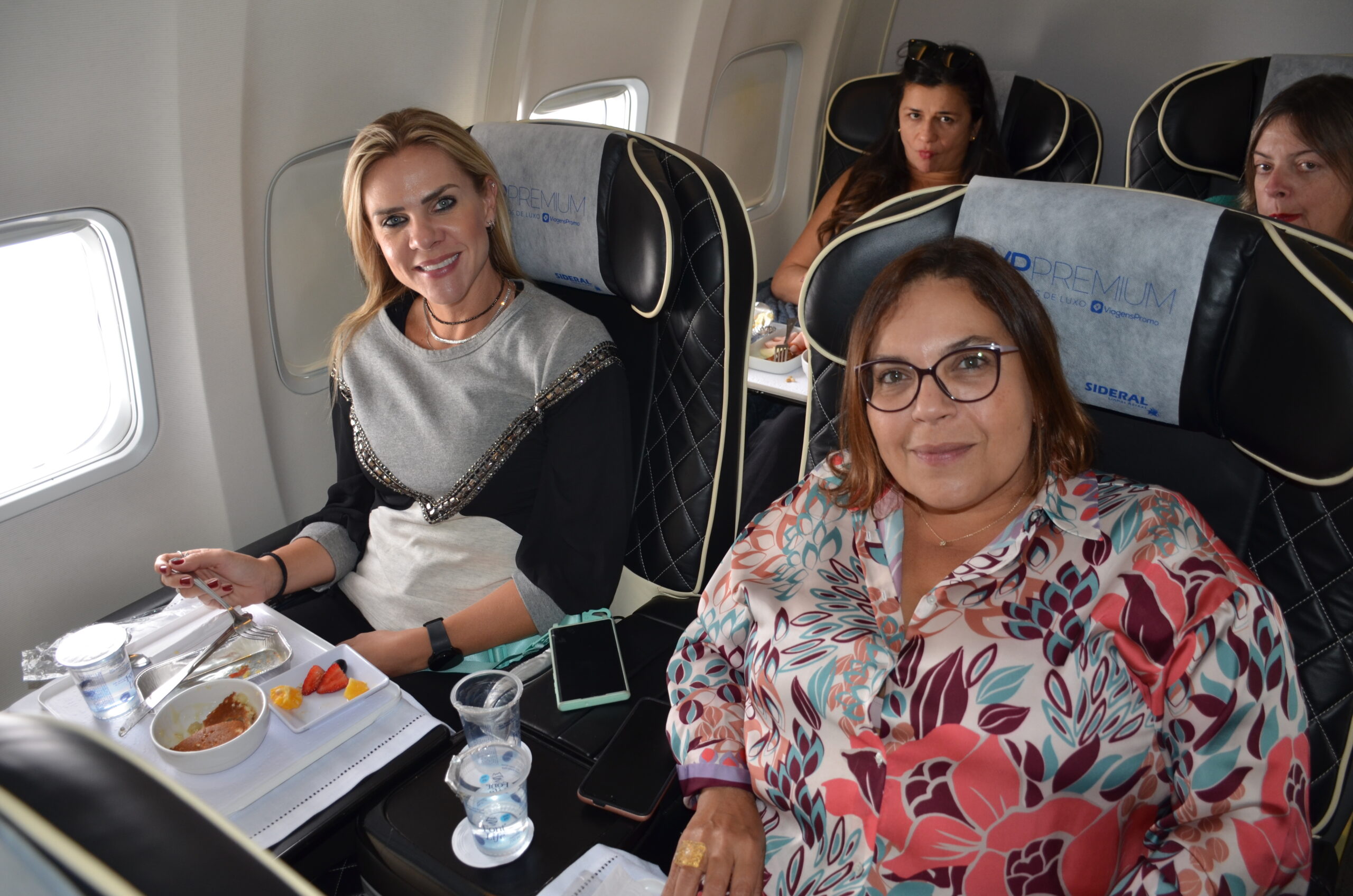 Celia Maceda, da Expert Travel e Luana Bergaro, da IRB Viagens Celia Maceda, da Expert Travel e Luana Bergaro, da IRB Viagens