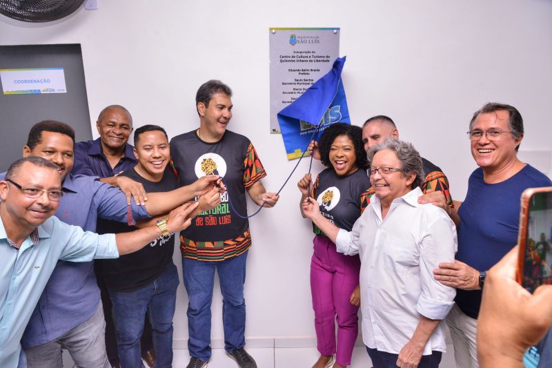 São Luís inaugura Centro de Cultura e Turismo do Quilombo Urbano São Luís inaugura Centro de Cultura e Turismo do Quilombo Urbano