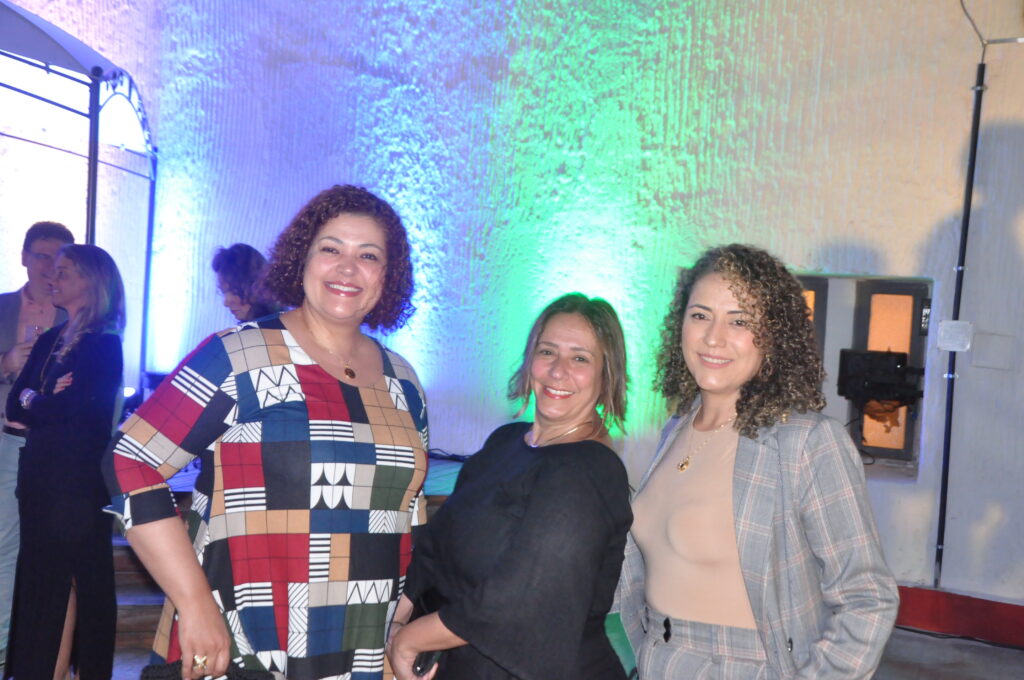 Cristiane Camara, BancoDaycoval, Flávia Bernardes, gerente de RH, e Roberta Abreu, gerente executiva do Instituto Cristiane Camara, BancoDaycoval, Flávia Bernardes, gerente de RH, e Roberta Abreu, gerente executiva do Instituto