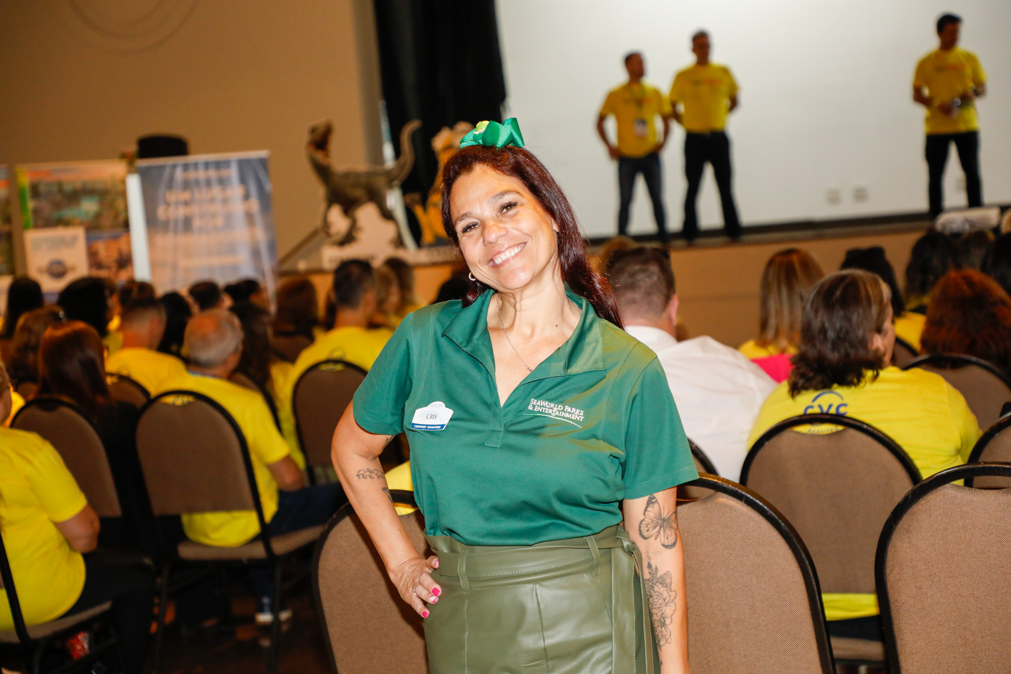 Cristina Muniz, do SeaWorld Cristina Muniz, do SeaWorld