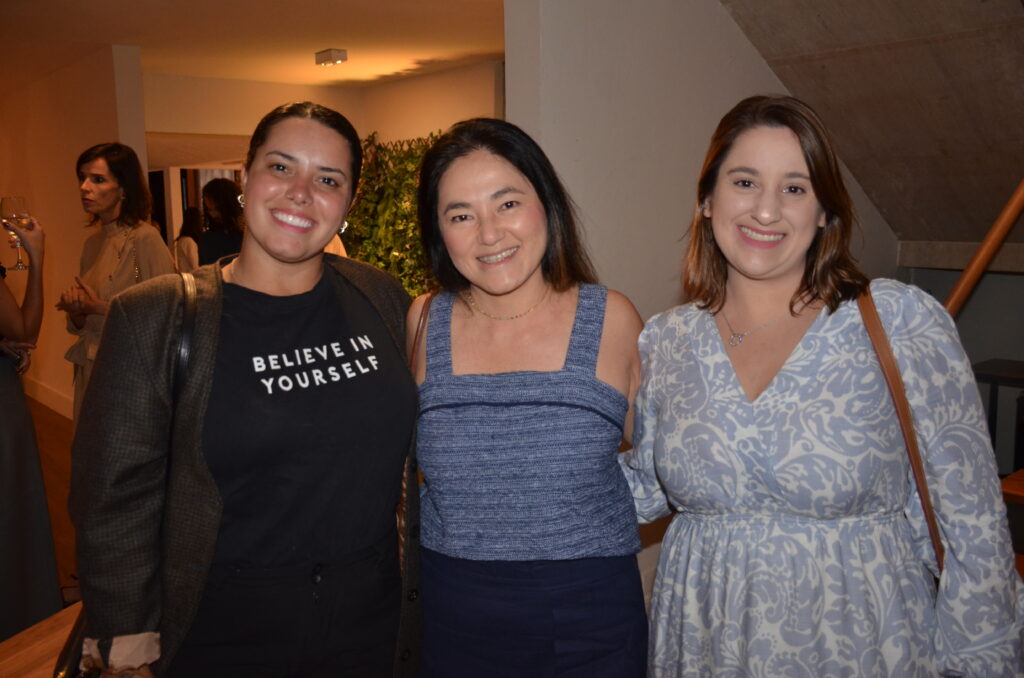 Barbara Borges, Adriana HIrata e Raquel Istoe, da Teresa Perez