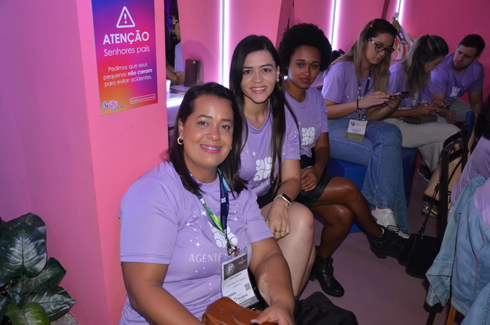 Livia Araujo, da Personnalite Viagens, Camila Cordeiro, da Transcap e Thaysnara Moura, da Viagens Certas Livia Araujo, da Personnalite Viagens, Camila Cordeiro, da Transcap e Thaysnara Moura, da Viagens Certas