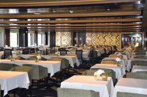 Il Campo é um dos restaurantes la carte do navio