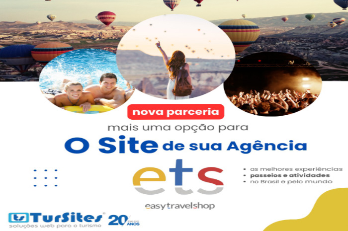 Easy Travel Shop anuncia parceria estratégica com TurSites (Divulgação/ETS)