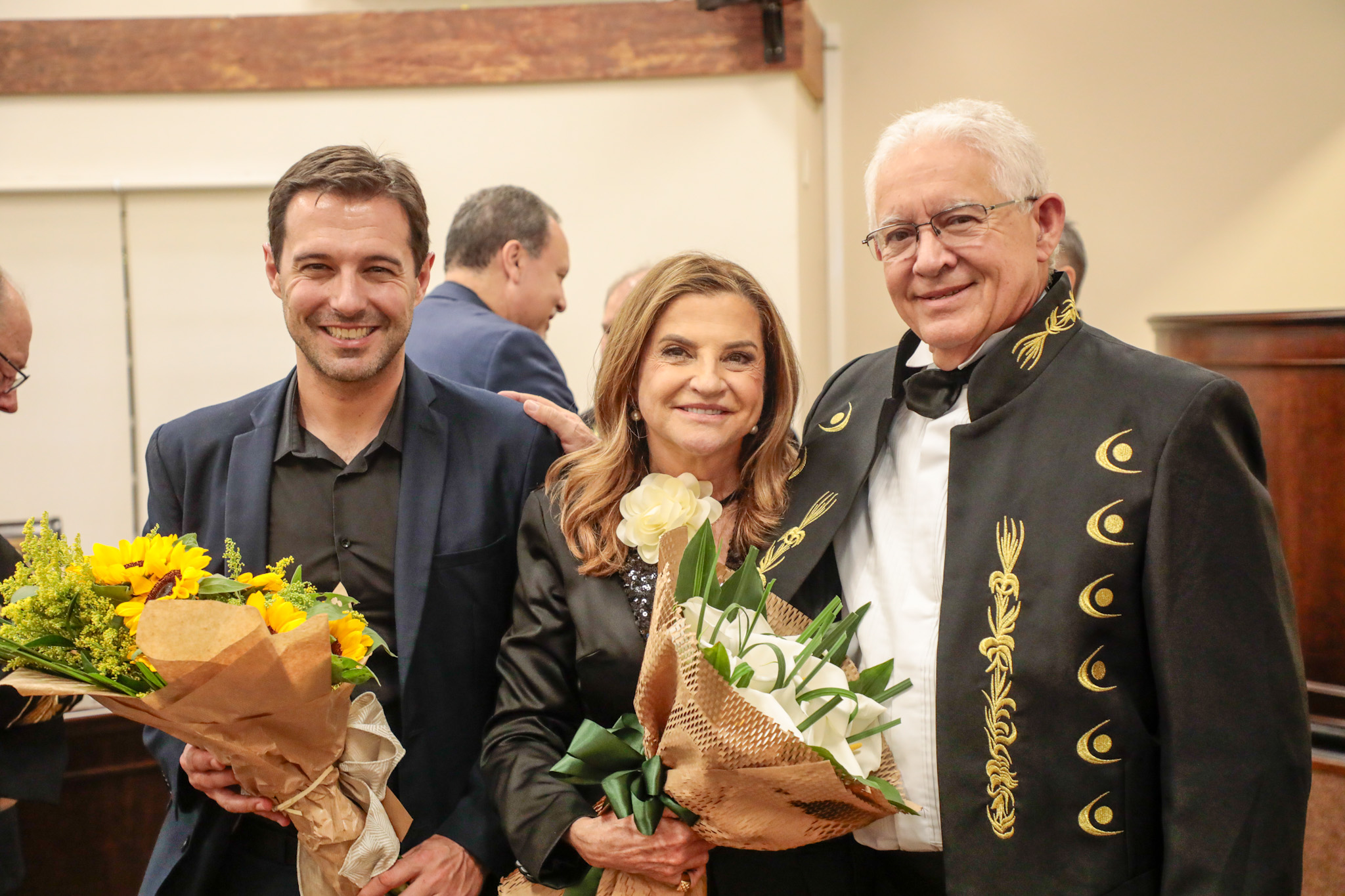 Eduardo Zorzanello, Marta Rossi, e Adenauer Góes Eduardo Zorzanello, Marta Rossi, e Adenauer Góes